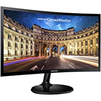 SAMSUNG C24F390 - Monitor Curvo de 24 (Full HD- 4 ms- 60 Hz- FreeSync- Flicker-Free- LED- VA- 16:9- 3000:1- 1800R- 250…